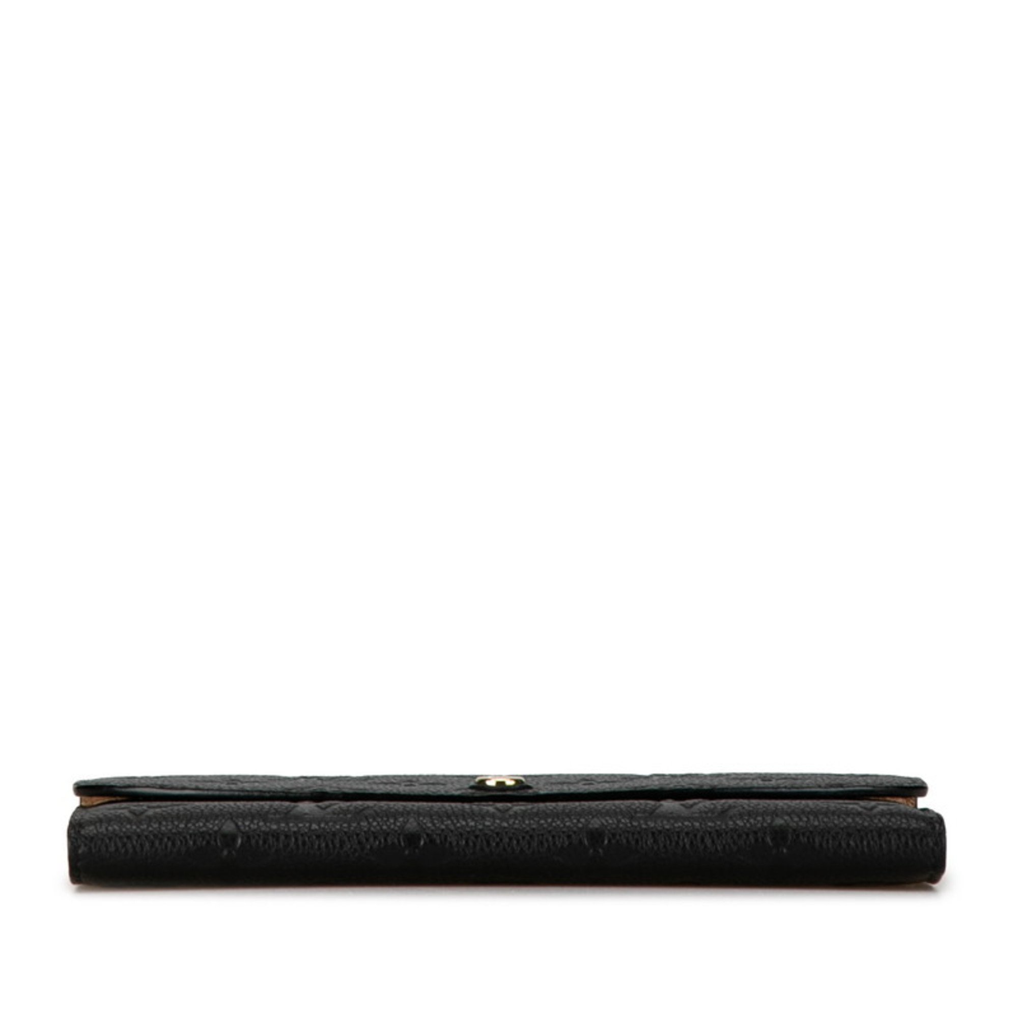 Louis Vuitton Monogram Empreinte Portefeuille Emily Long Wallet M62369 Noir Black Leather Women's LOUIS VUITTON