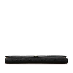 Louis Vuitton Monogram Empreinte Portefeuille Emily Long Wallet M62369 Noir Black Leather Women's LOUIS VUITTON