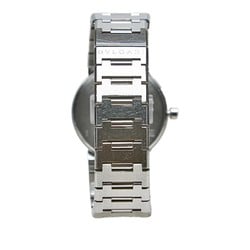 BVLGARI Watch BB30SS Quartz Black Dial Stainless Steel Women's