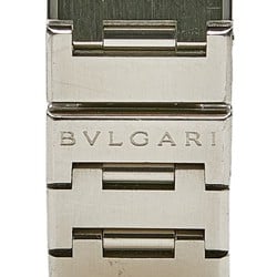 BVLGARI Watch BB30SS Quartz Black Dial Stainless Steel Women's