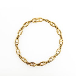 Christian Dior Dior CD Bracelet Gold Plated Women's