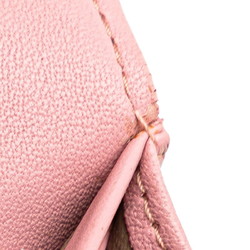 Bottega Veneta Intrecciato Long Wallet Pink Leather Women's BOTTEGAVENETA