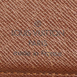 Louis Vuitton Monogram Portefeuille Multiple Bi-fold Wallet Compact M60895 Brown PVC Women's LOUIS VUITTON