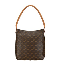 Louis Vuitton Monogram Looping GM Shoulder Bag Handbag M51145 Brown PVC Leather Women's LOUIS VUITTON