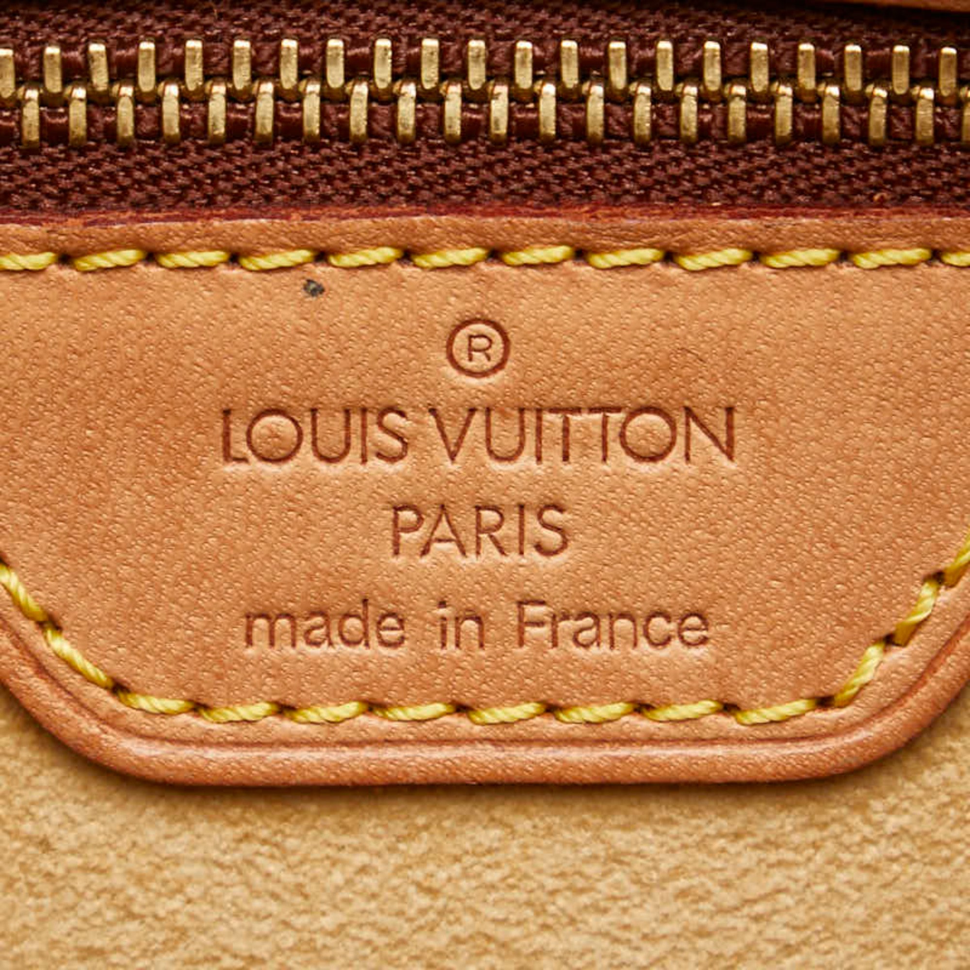 Louis Vuitton Monogram Looping GM Shoulder Bag Handbag M51145 Brown PVC Leather Women's LOUIS VUITTON