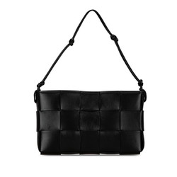 Bottega Veneta Intrecciato Bag Handbag Black Leather Women's BOTTEGAVENETA