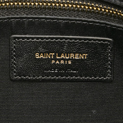 Saint Laurent Chain Shoulder Bag 669308 Greige Leather Women's SAINT LAURENT