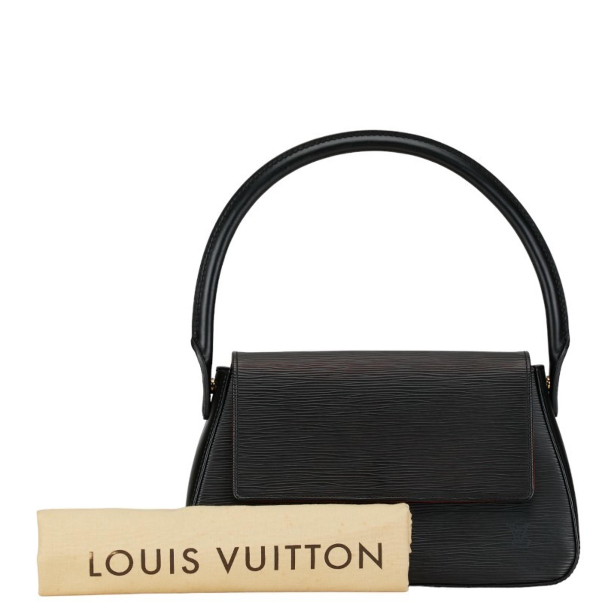 Louis Vuitton Epi Looping SPO Shoulder Bag Noir Black Leather Women's LOUIS VUITTON