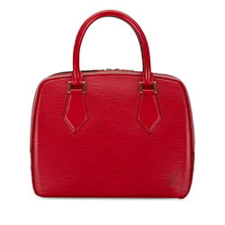 Louis Vuitton Epi Sablon Handbag M52047 Castilian Red Leather Women's LOUIS VUITTON