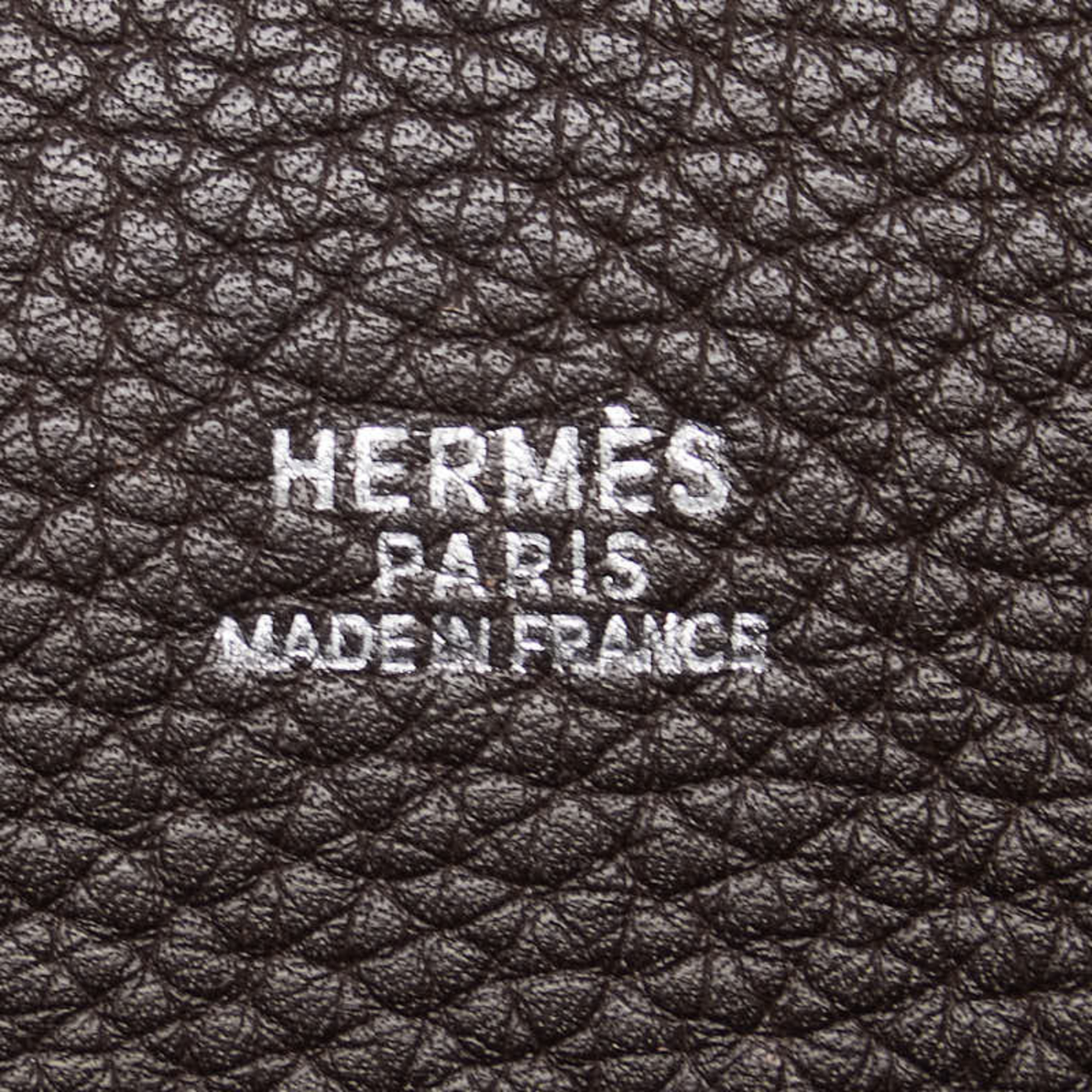 Hermes Victoria Bag Handbag Shoulder Brown Canvas Leather Women's HERMES