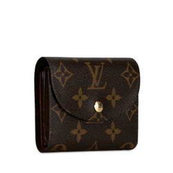 Louis Vuitton Monogram Portefeuille Helene Bi-fold Wallet Compact M60253 Brown PVC Women's LOUIS VUITTON