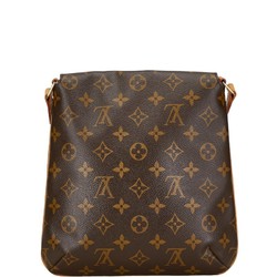 Louis Vuitton Monogram Musette Salsa Short Shoulder Bag M51258 Brown PVC Leather Women's LOUIS VUITTON