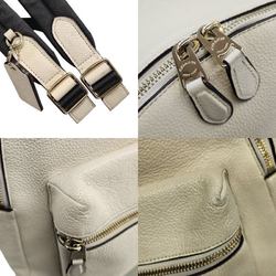 COACH Women's Leather Backpack Ivory F38288