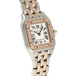 Cartier Panthere de Watch SM W3PN0006 Silver Dial Women's