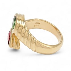 Bvlgari Bulgari Doppio Bacchetato K18YG Yellow Gold Ring