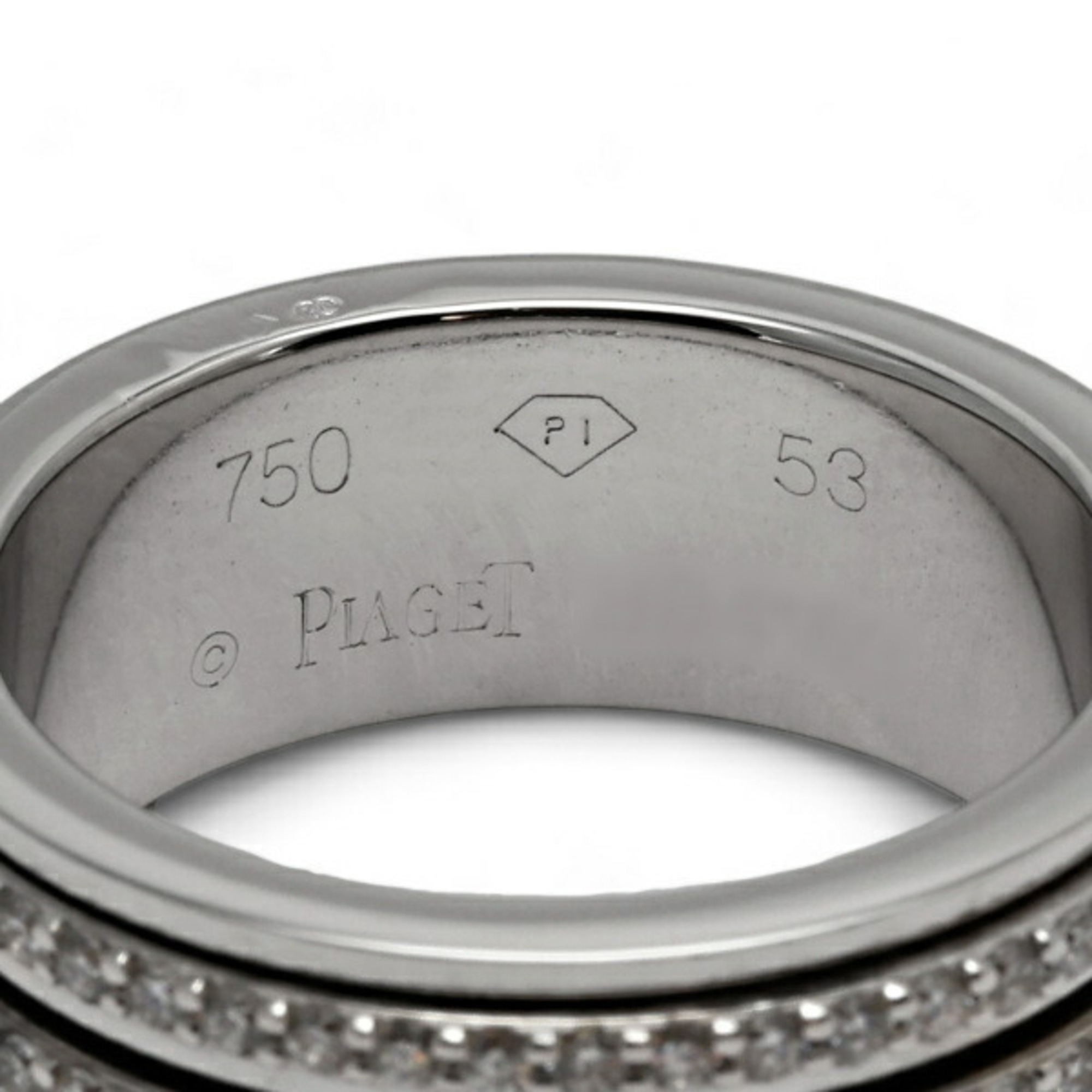 Piaget Possession K18WG White Gold Ring