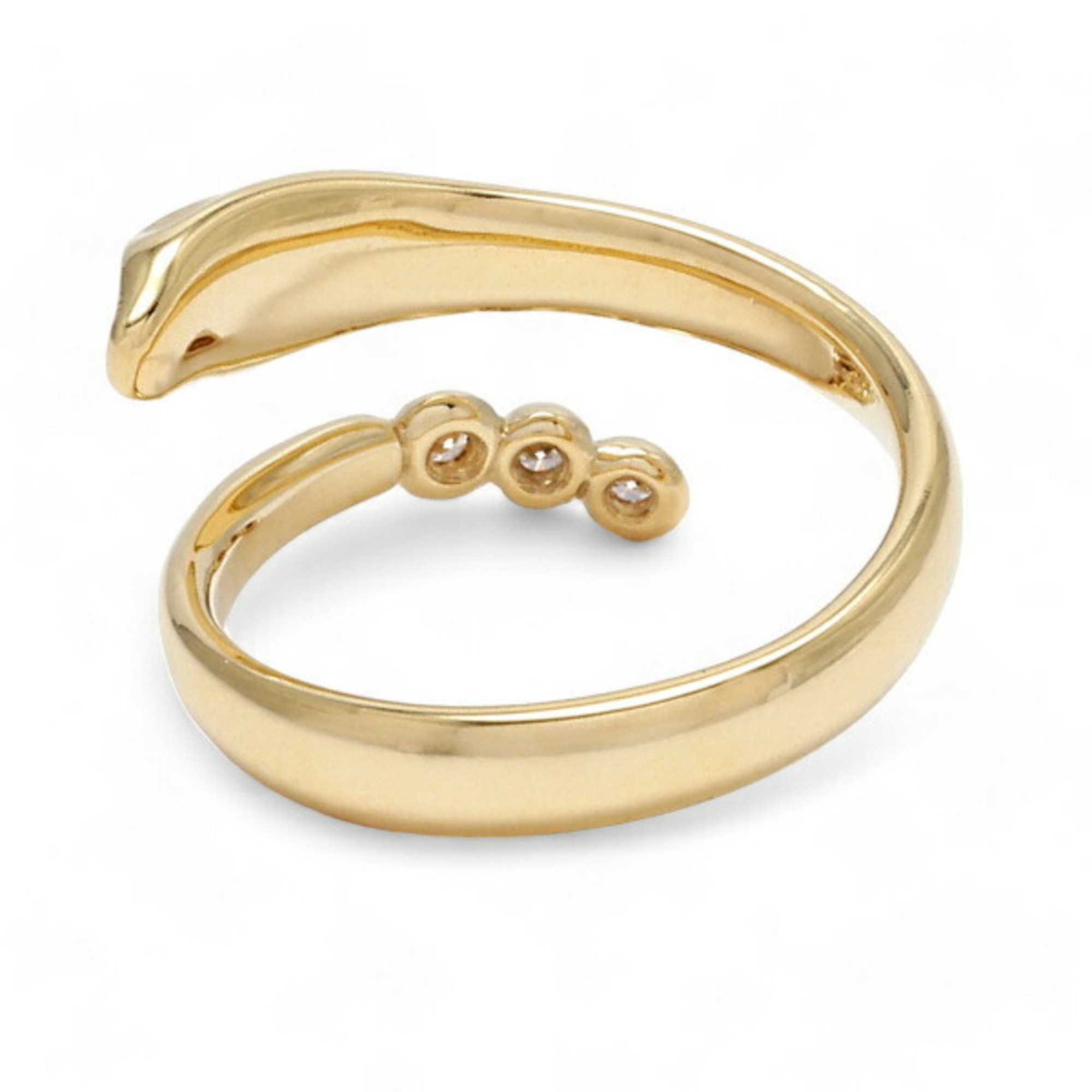 Tiffany Elsa Peretti Snake 18K Yellow Gold Ring