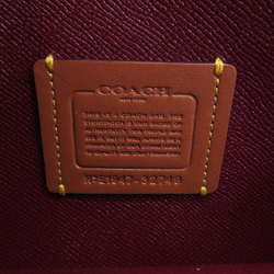 COACH 32749 Signature Handbag Calf Leather Women's