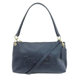 COACH 33521 Horse and Carriage Handbag Leather Women's