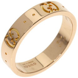 Gucci Icon #9 Ring, 18K Pink Gold, Women's, GUCCI