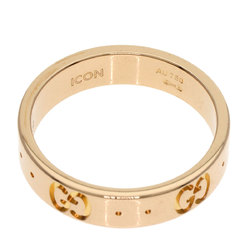 Gucci Icon #9 Ring, 18K Pink Gold, Women's, GUCCI