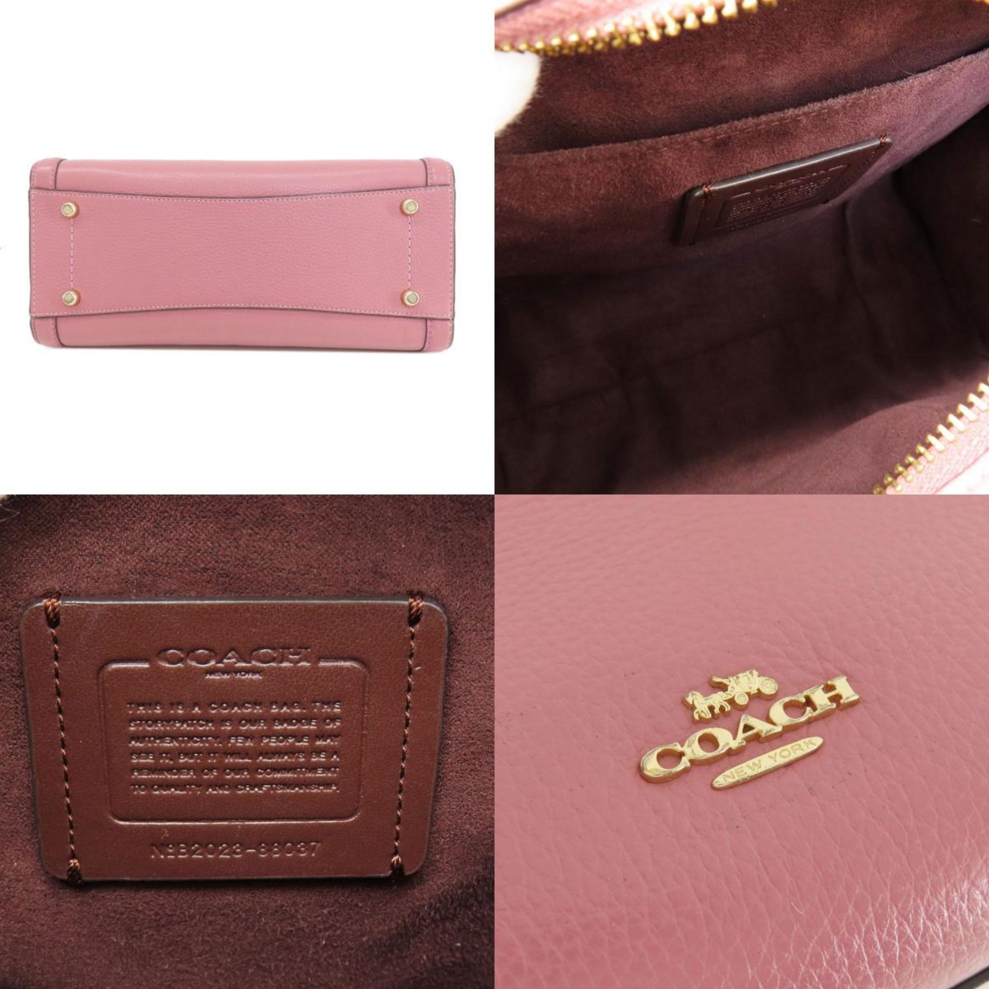 Coach 88037 Handbag Leather Women's COACH