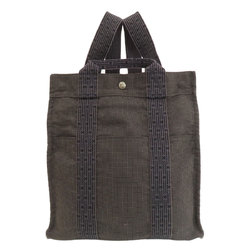 Hermes Air Line Ad MM Tote Bag Canvas Women's HERMES