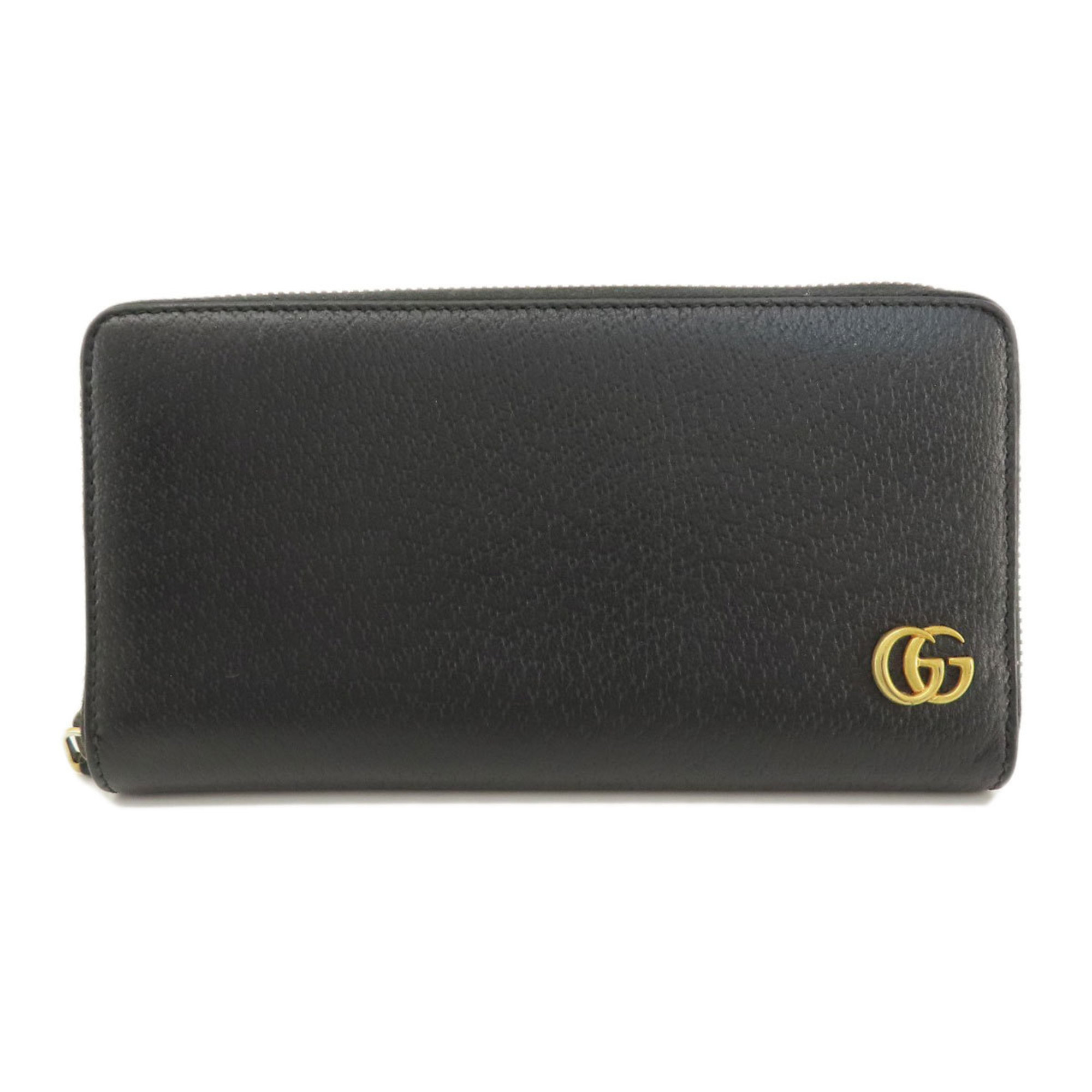 Gucci 428736 GG Marmont Long Wallet Leather Men's GUCCI