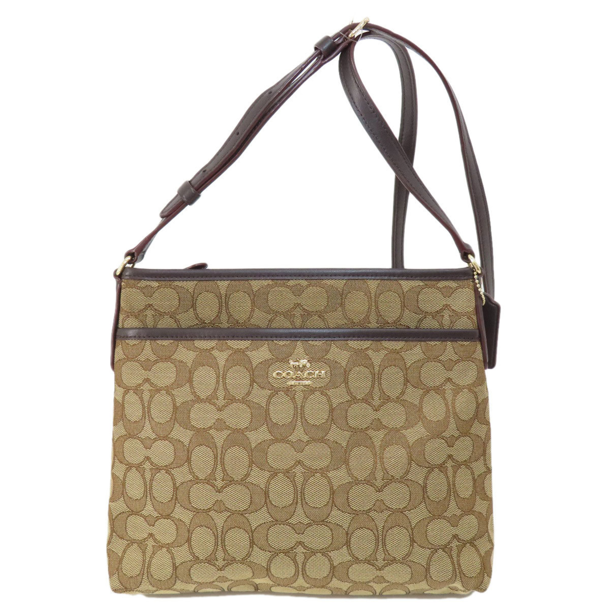 Coach F29960 Signature Shoulder Bag Canvas Women's COACH