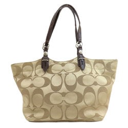 Coach F16175 Signature Tote Bag Canvas Women's COACH