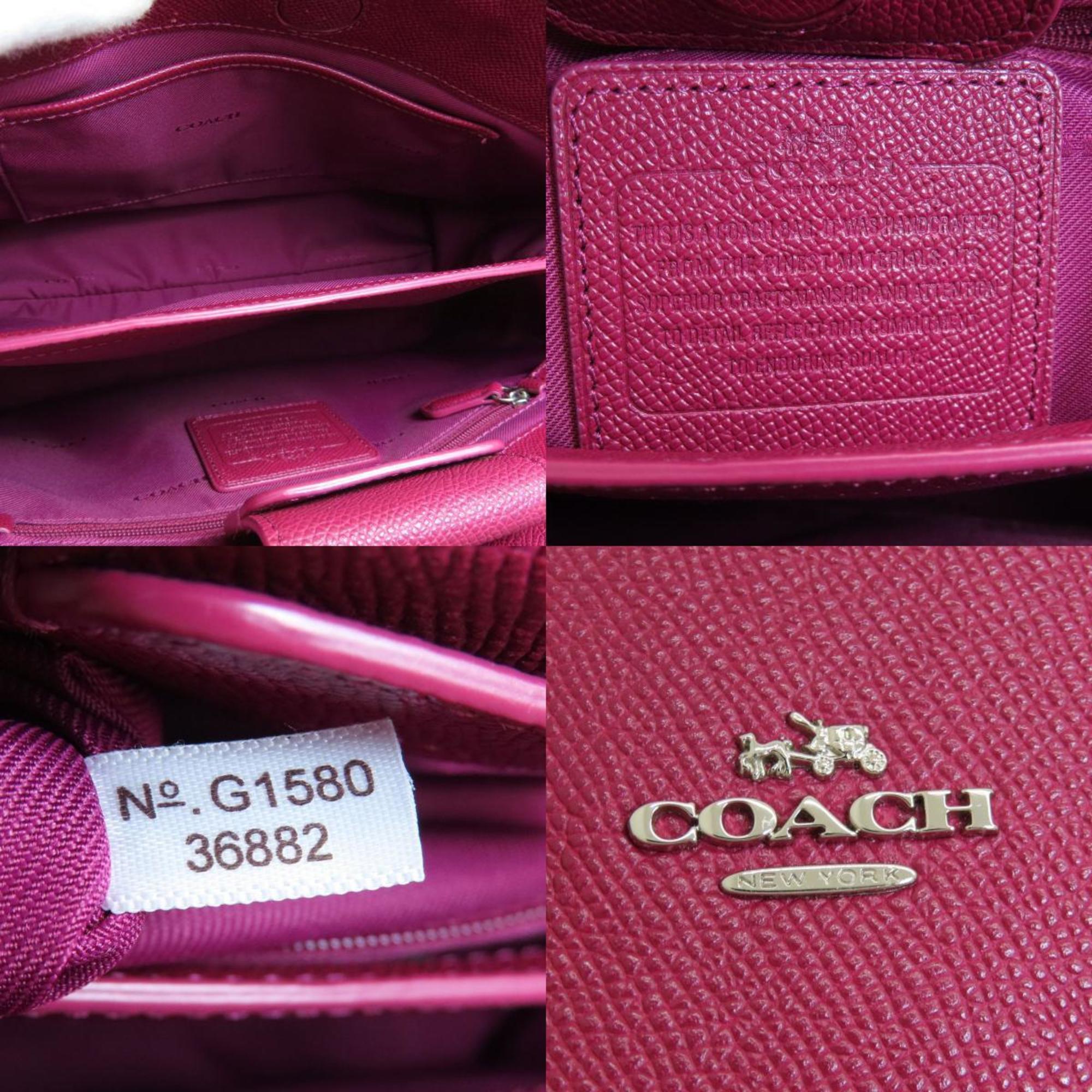 Coach 36882 Handbag Leather Women's COACH