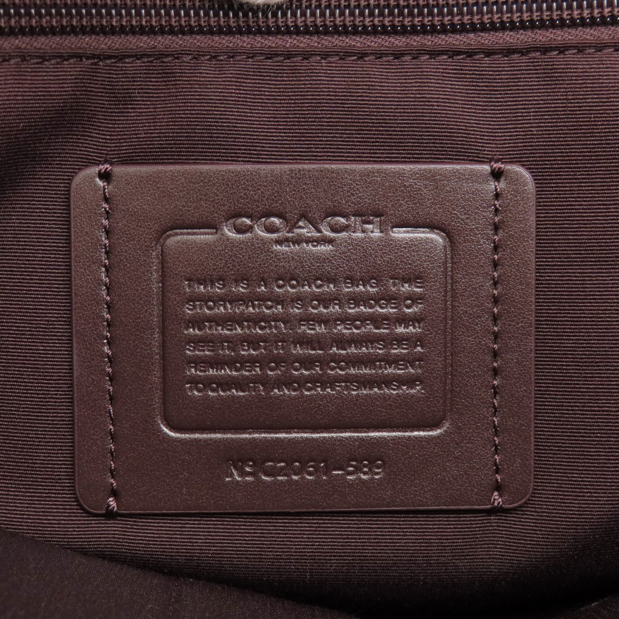 Coach 589 Signature Bag for Men COACH