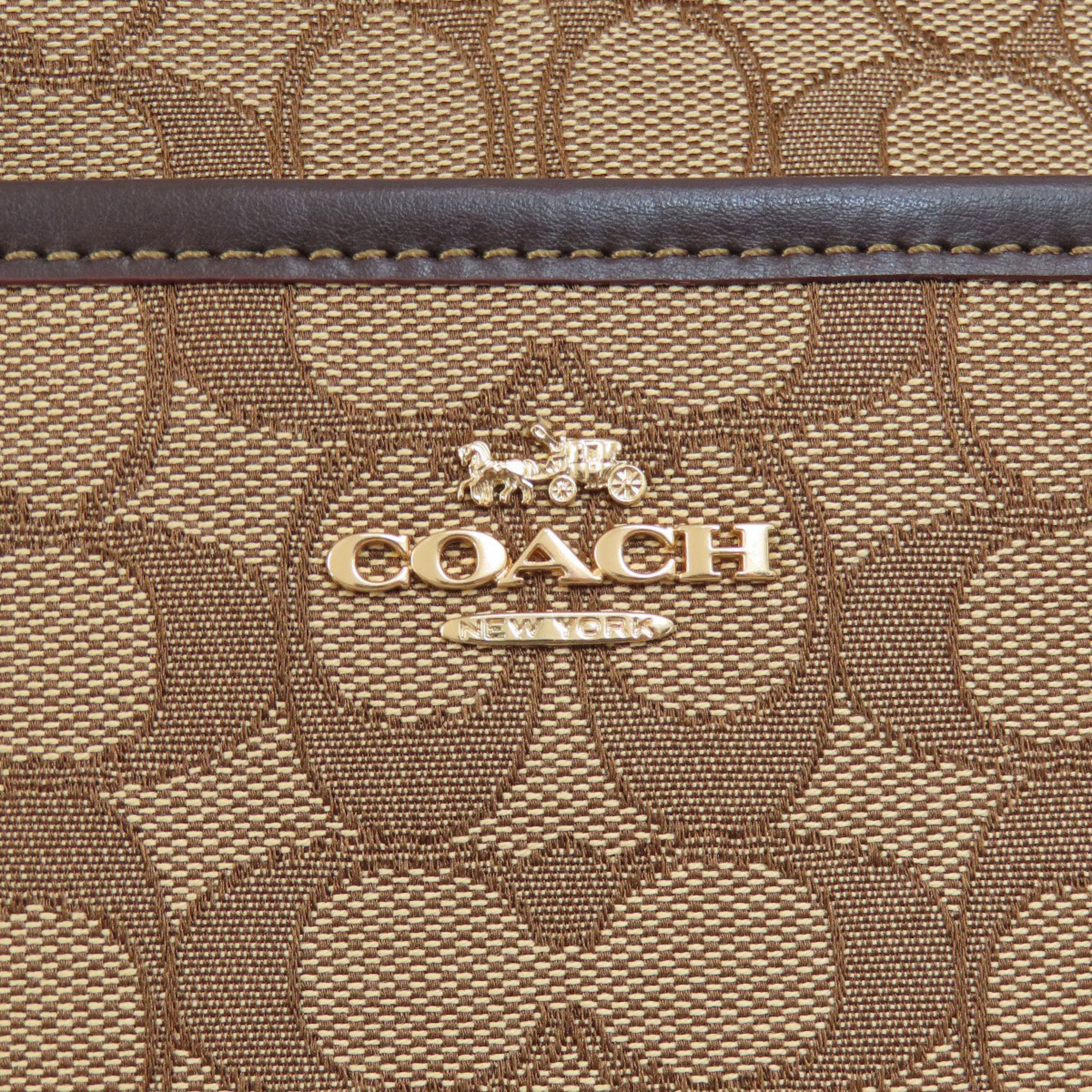 Coach F58285 Signature Long Shoulder Bag Canvas Women's COACH