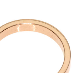 Cartier C Deux Engraved #50 Ring, 18K Pink Gold, Women's, CARTIER