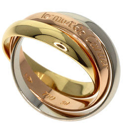 Cartier Trinity #50 Ring, K18 Yellow Gold, K18WG, K18PG, Women's, CARTIER