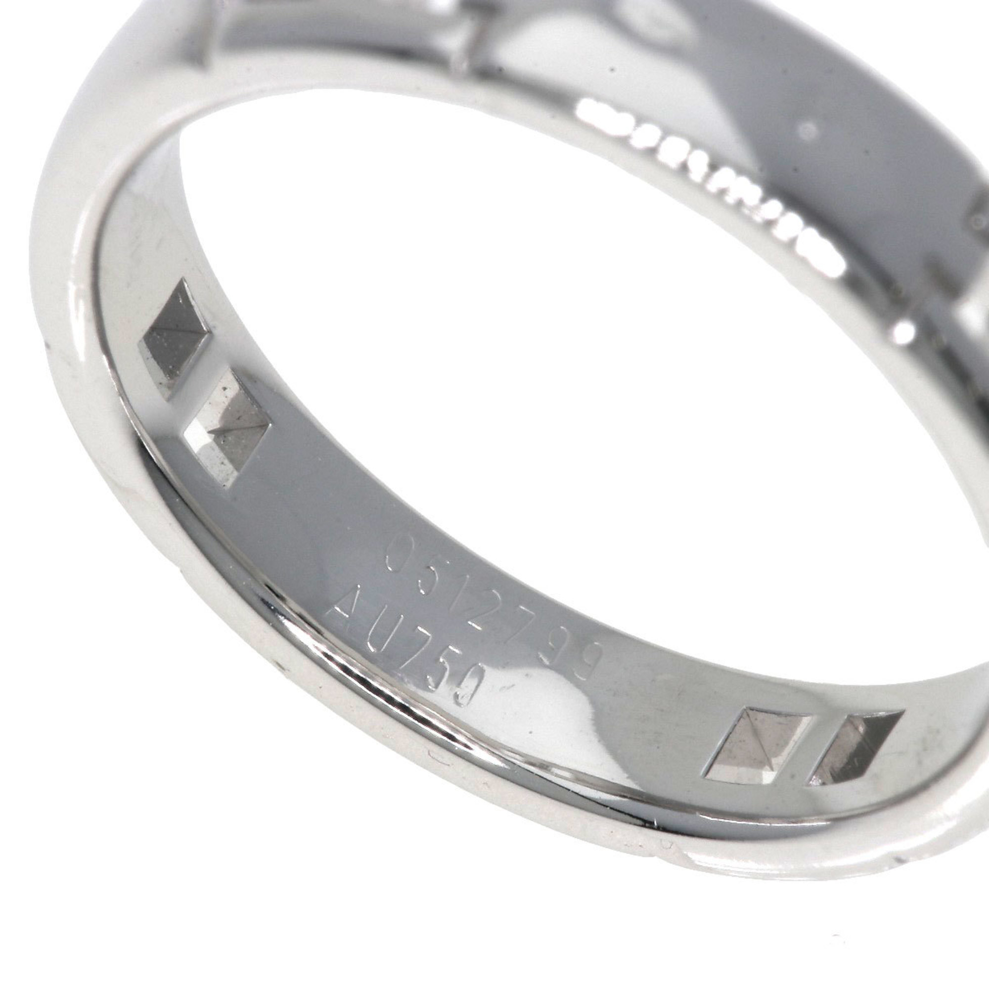 Hermes Ever Hercules Ring, 18K White Gold, Women's, HERMES