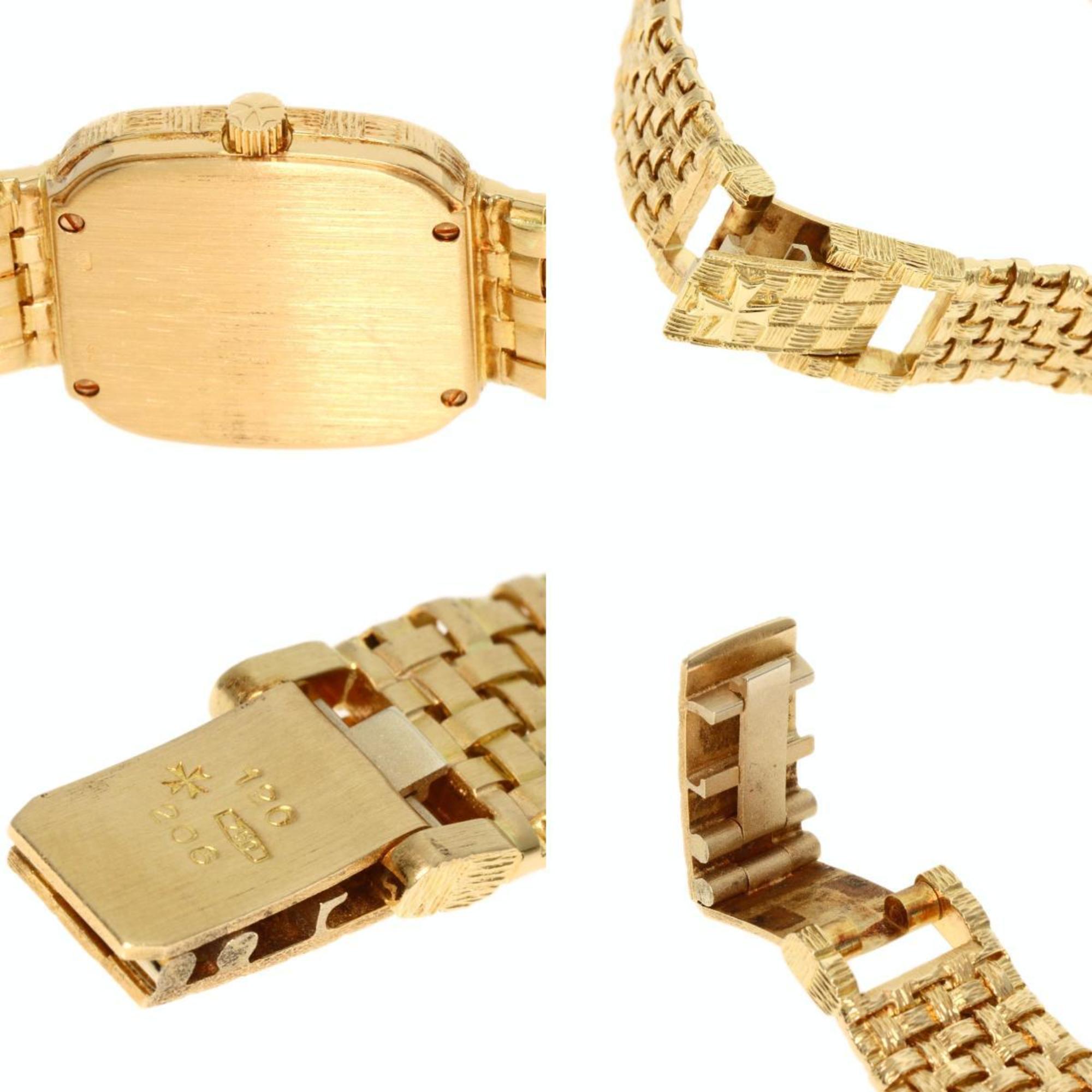 Vacheron Constantin 27047 Mesh Doll Diamond Manufacturer Complete Wristwatch K18 Yellow Gold K18YG Ladies VACHERON CONSTANTIN