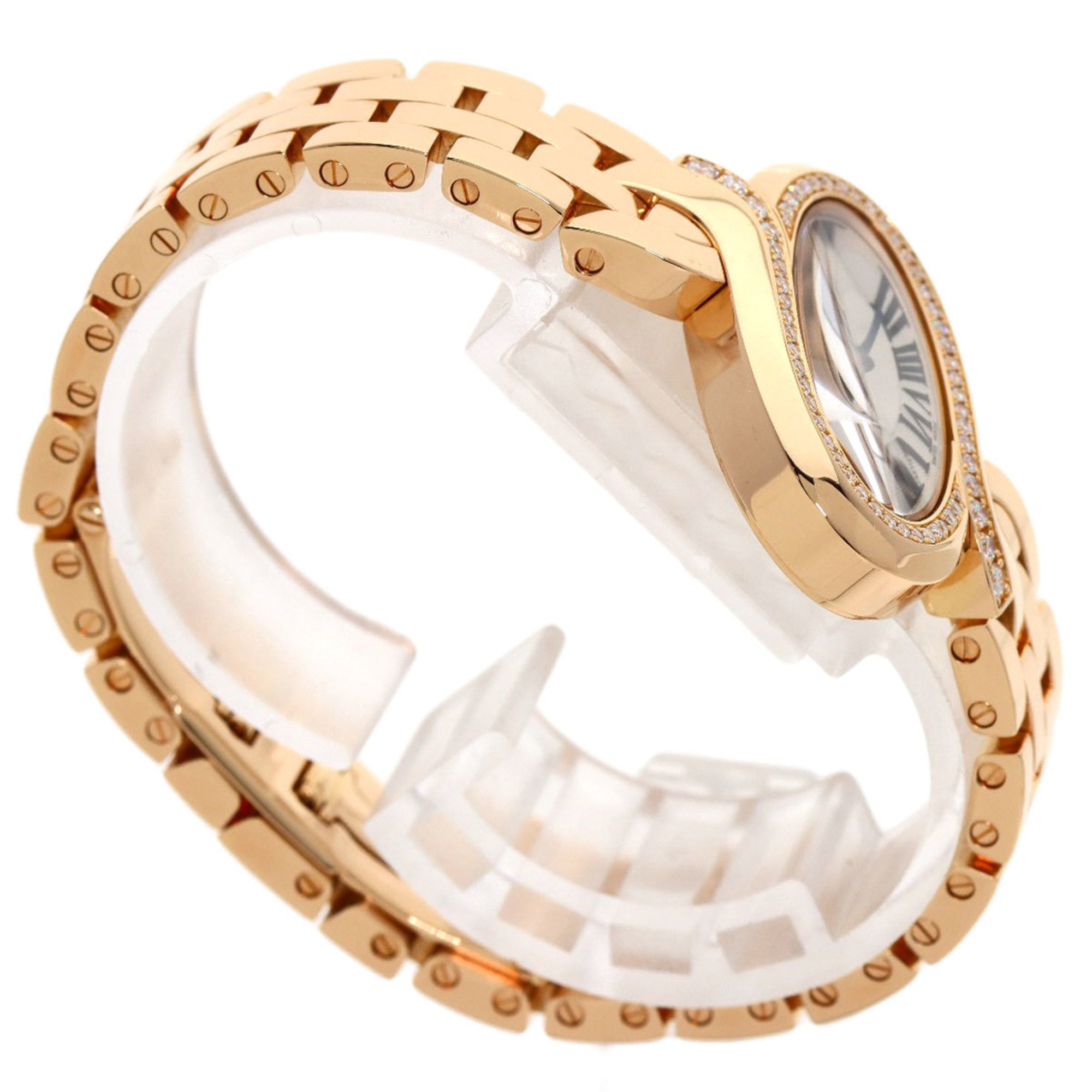 Cartier WG800003 Delices de SM Diamond Watch K18 Yellow Gold K18YG Ladies CARTIER