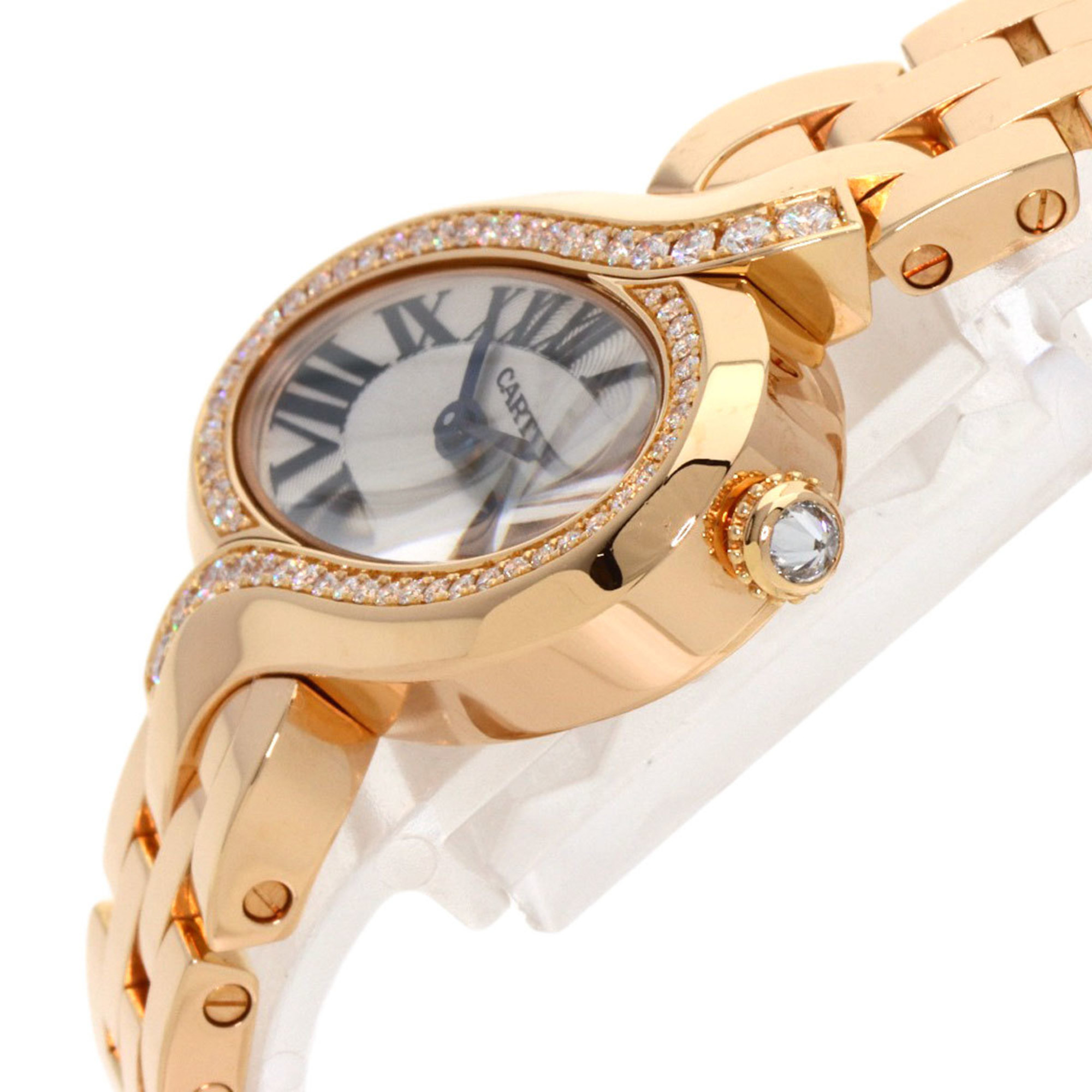 Cartier WG800003 Delices de SM Diamond Watch K18 Yellow Gold K18YG Ladies CARTIER