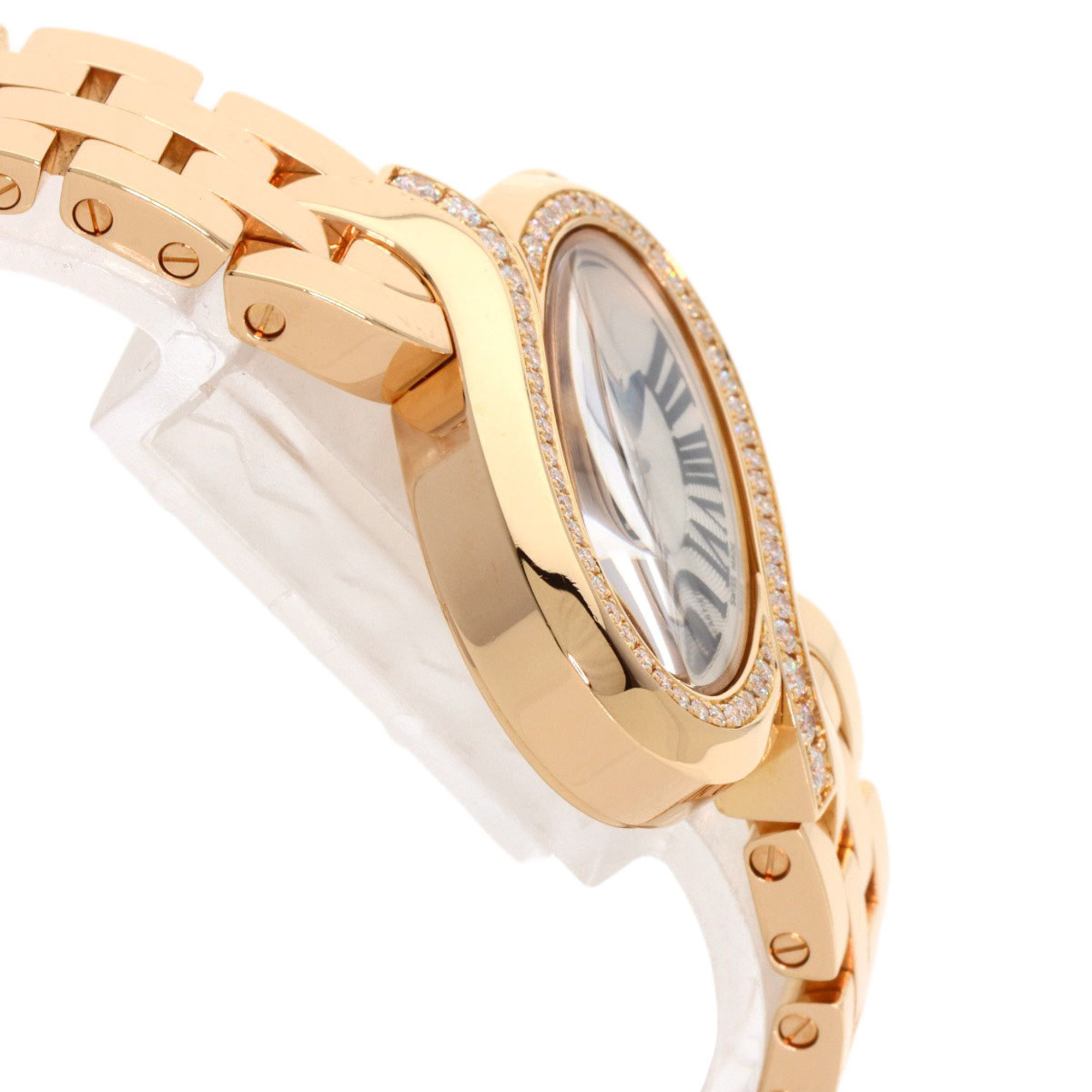 Cartier WG800003 Delices de SM Diamond Watch K18 Yellow Gold K18YG Ladies CARTIER