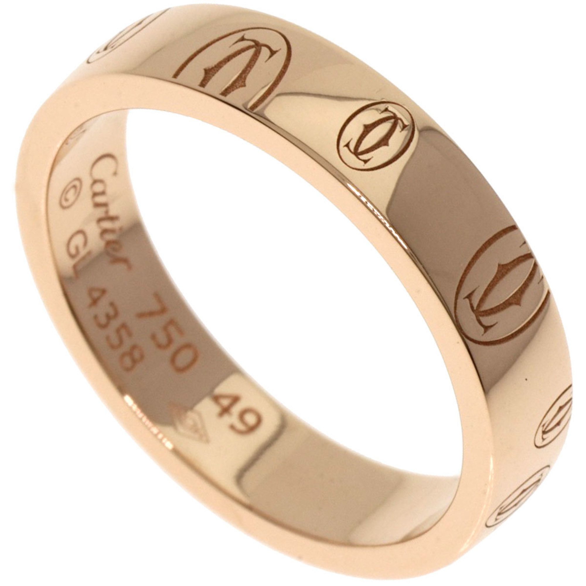 Cartier Happy Birthday #49 Ring, 18K Pink Gold, Women's, CARTIER