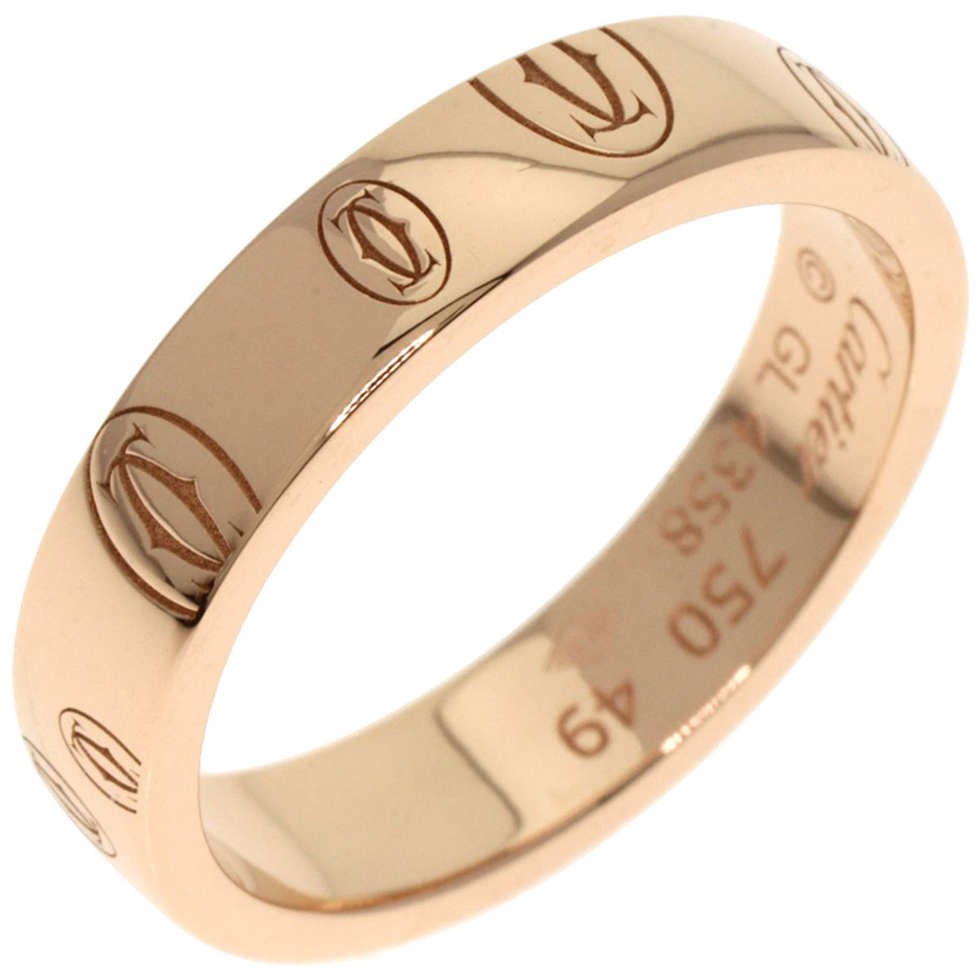 Cartier Happy Birthday #49 Ring, 18K Pink Gold, Women's, CARTIER