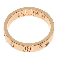 Cartier Happy Birthday #49 Ring, 18K Pink Gold, Women's, CARTIER