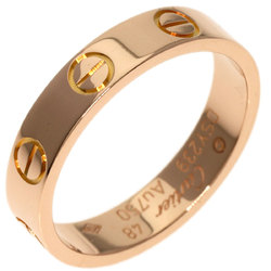 Cartier Love Ring #48 Ring, 18K Pink Gold, Women's, CARTIER