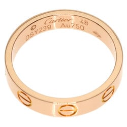 Cartier Love Ring #48 Ring, 18K Pink Gold, Women's, CARTIER