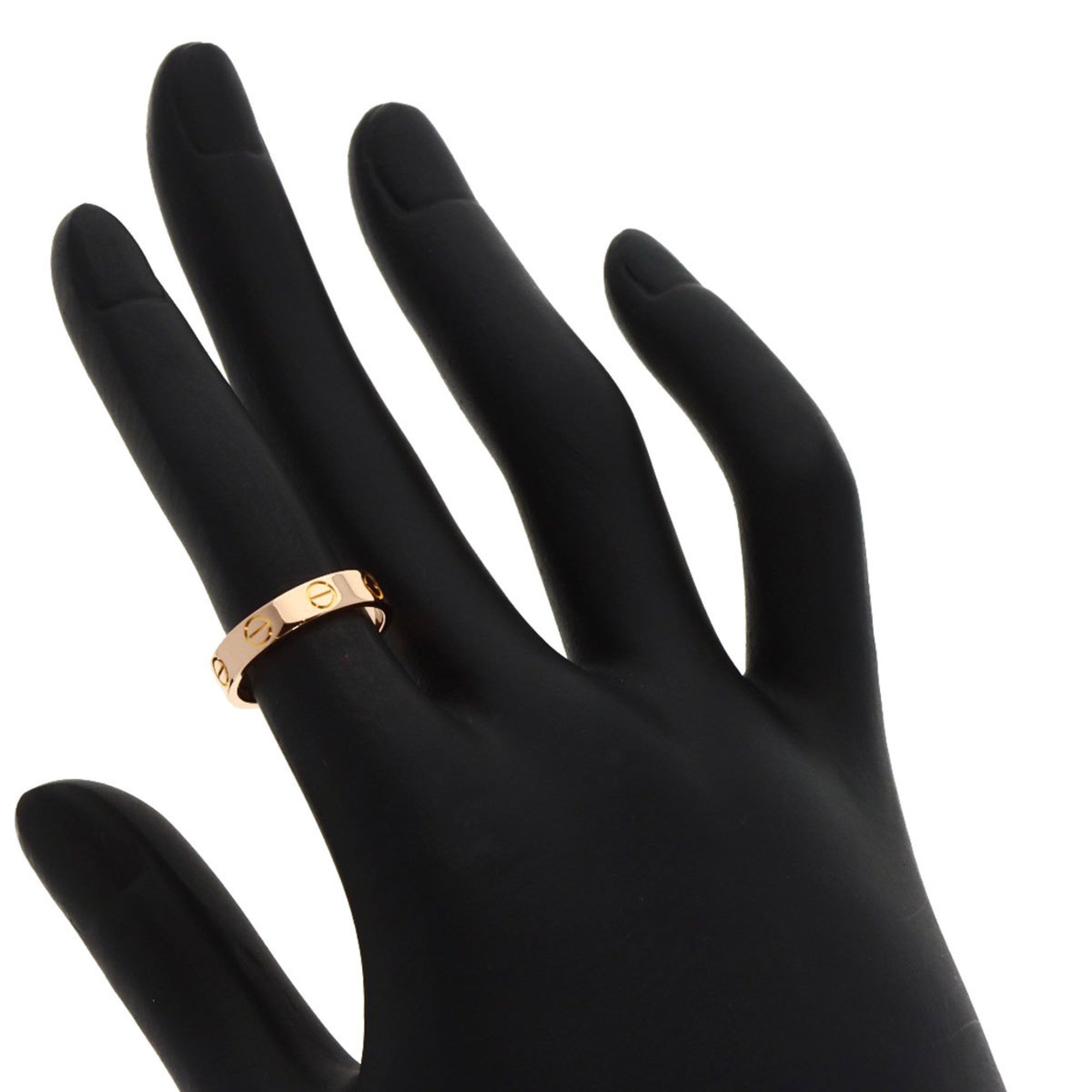 Cartier Love Ring #48 Ring, 18K Pink Gold, Women's, CARTIER