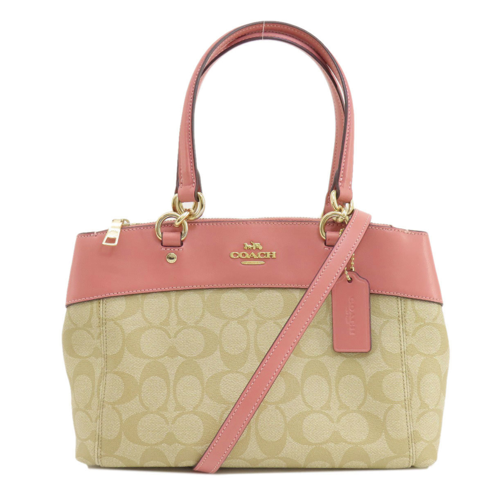 Coach F26139 Signature Handbag for Women COACH