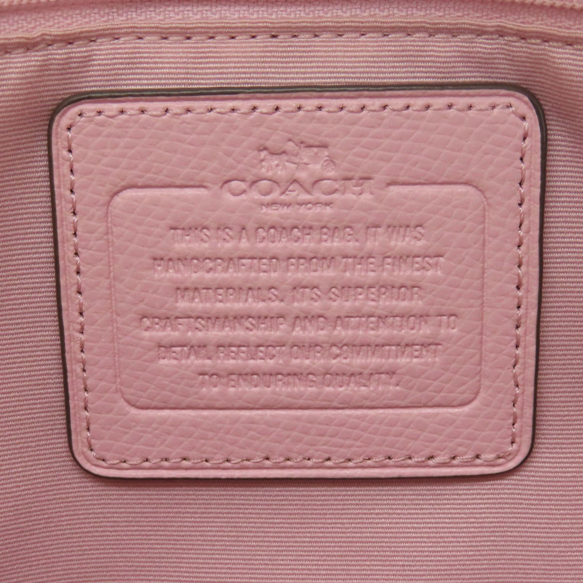 Coach F37218 Handbag Leather Women's COACH