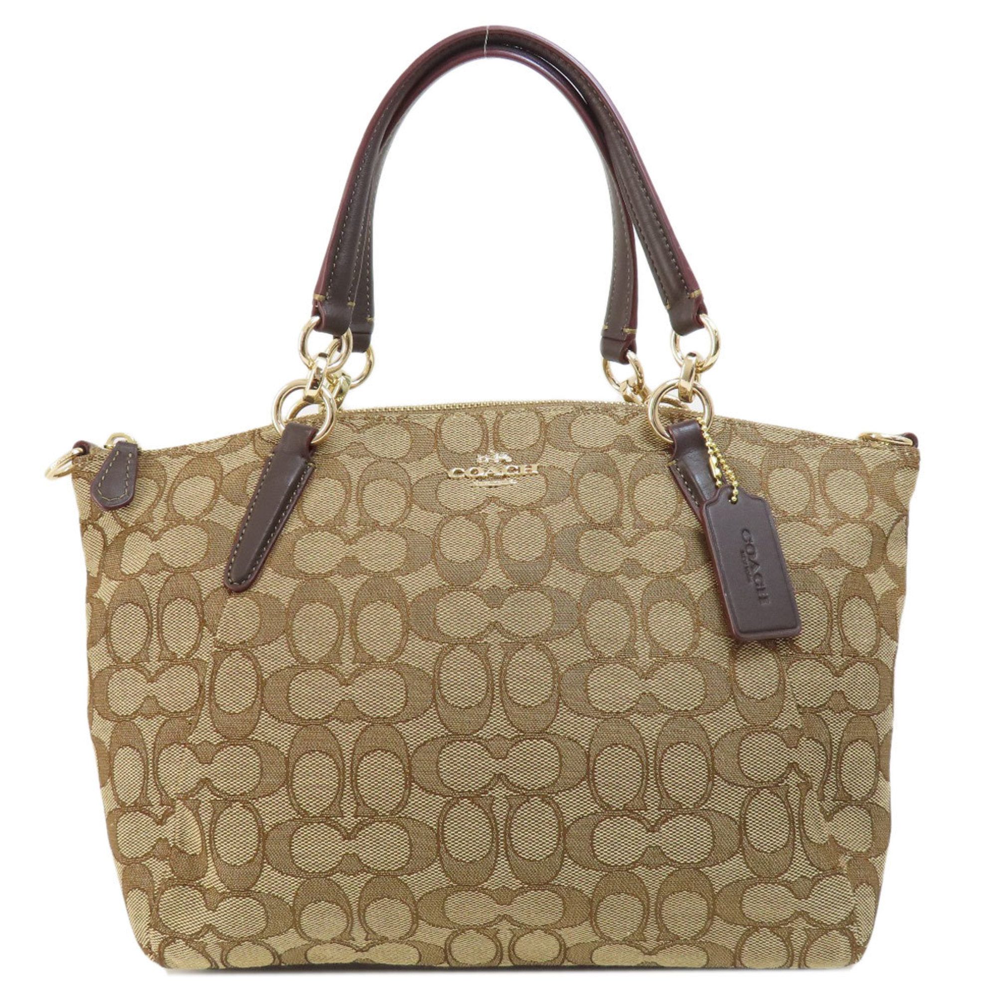 Coach Signature Canvas Handbag for Women COACH