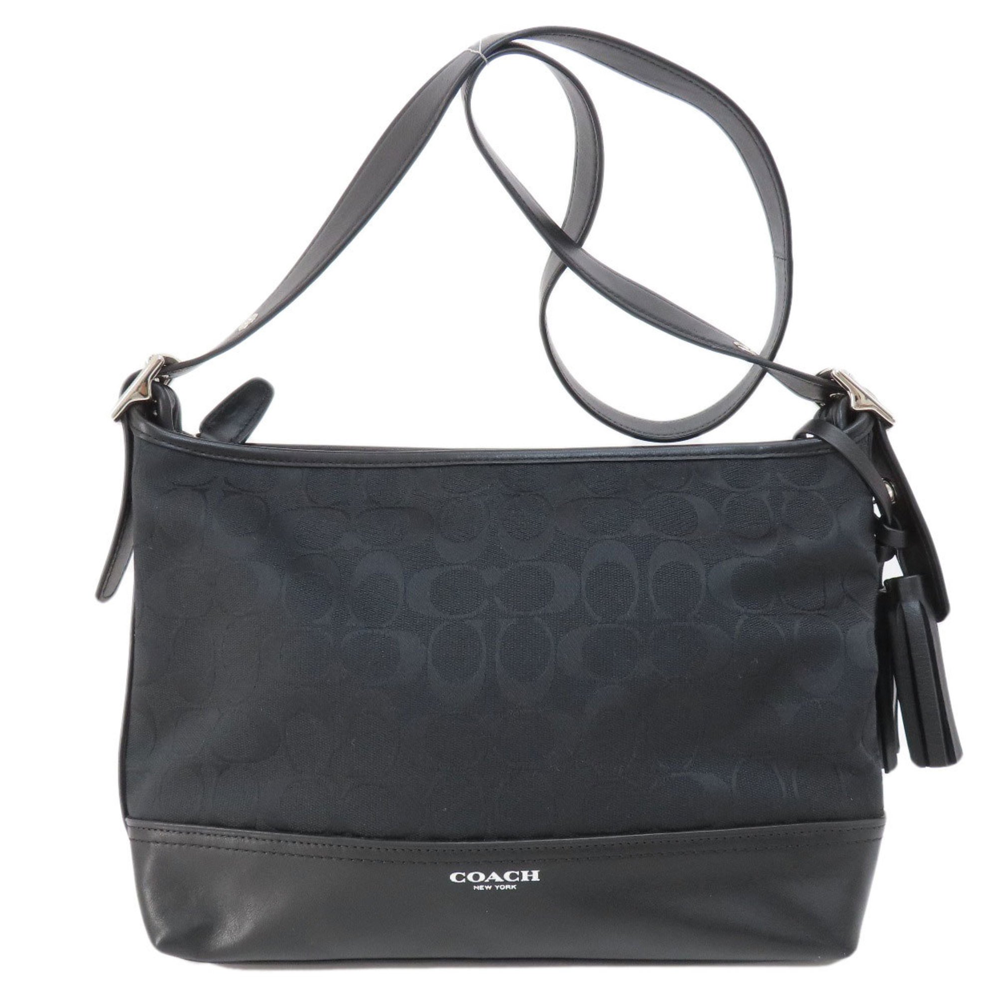 Coach 25664 Signature Shoulder Bag Canvas Women's COACH